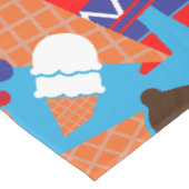 Vintag Retro Ice Tischdecke (Schrägansicht)