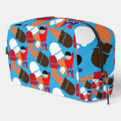 Vintag Retro Ice Waschbeutel (Rechte Ecke)