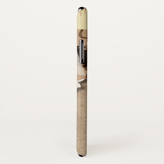 Vintag Retro iPhone Case - Ästhetische Telefonabde (Hinten/Rechts)