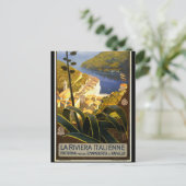 Vintag Retro Italien Reisen Postkarte (Stehend Vorderseite)