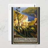 Vintag Retro Italien Reisen Postkarte (Vorne/Hinten)