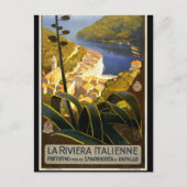 Vintag Retro Italien Reisen Postkarte (Vorderseite)