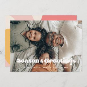 Vintag Retro Jahreszeit Grüße Foto Weihnachten