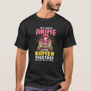 Vintag Retro Japanisch Anime Ramen Bowl 90er Aesth T-Shirt