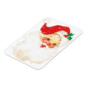 Vintag Retro Jolly Old Santa Claus Weihnachten Magnet (Linke Seite)
