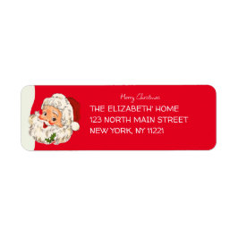 Vintag Retro Jolly Santa Claus Weihnachten