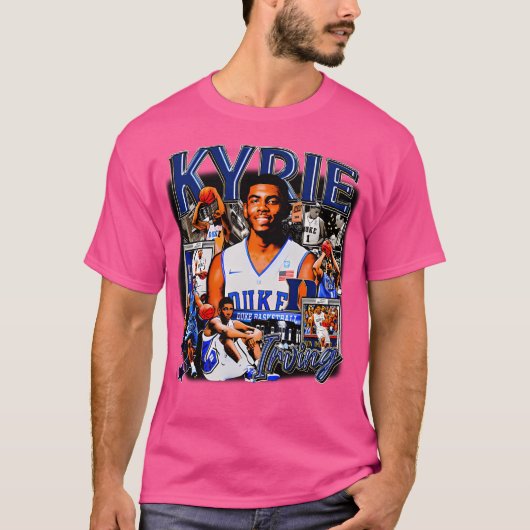 Vintag Retro Kyrie Irving T-Shirt (Vorderseite)