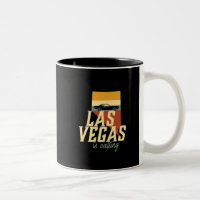 Vintag Retro Las Vegas Nevada USA City Map