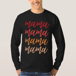 Vintag Retro Mama Frauen Niedlich Mama Muttertag T-Shirt
