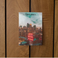 Vintag Retro Minneapolis Minnesota Reisen Skyline