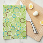 Vintag Retro Mod Limon Küchentuch (Viertel Falte)