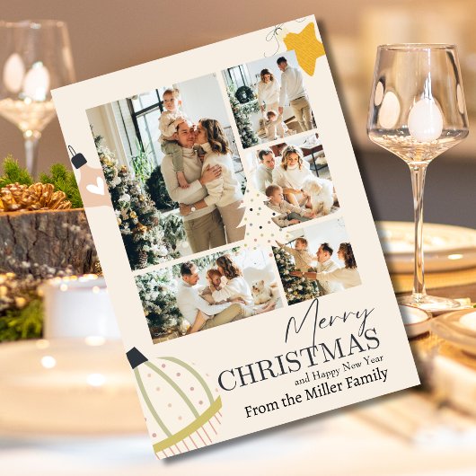 Vintag, Retro, Moderne Schrift, Frohe Weihnachten 