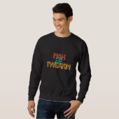 Vintag Retro Nah He TSchwäin 1 Sweatshirt (Vorne ganz)