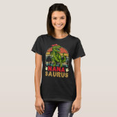 Vintag Retro Nanasaurus Dinosaurier Trex T-Shirt (Vorne ganz)