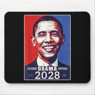 Vintag Retro Obama 2028 48. Präsident Amerika Mousepad