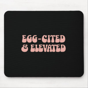 Vintag Retro Osterjoke Egg zitiert und erhöht Mousepad
