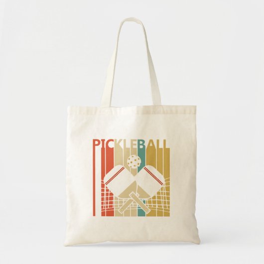 Vintag Retro Pickleball Tragetasche (Vorne)