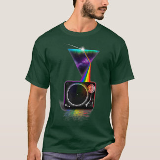 Vintag Retro Prism DJ Decks T-Shirt