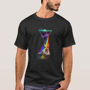 Vintag Retro Prism Raccoon T-Shirt