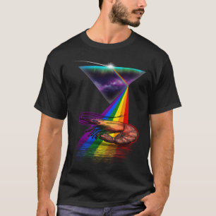 Vintag Retro Prism Shrimp T-Shirt