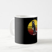 Vintag Retro-Raccoon Kaffeetasse (Vorderseite Links)