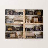 VINTAG RETRO RADIOS JIGSAW PUZZLE (Horizontal)