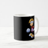 Vintag Retro Rayman Das Tal Kaffeetasse (VorderseiteRechts)