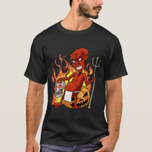 Vintag Retro Red Devil Red Devil Halloween T-Shirt