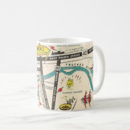 Vintag Retro Reno Nevada Tasse