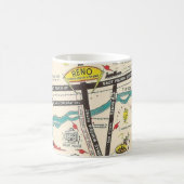 Vintag Retro Reno Nevada Tasse (Mittel)