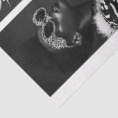 Vintag Retro Rock Star Glam Collage Decoupage Seidenpapier (Ausschnitt)