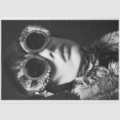 Vintag Retro Rock Star Glamour Decoupage Seidenpapier (Vorderseite)