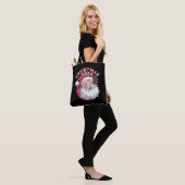 Vintag Retro Rosa Weihnachten Tasche (Am Model)
