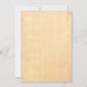 Vintag Retro Rustikale Braut Stilvolles Brautparty Einladung (Rückseite)