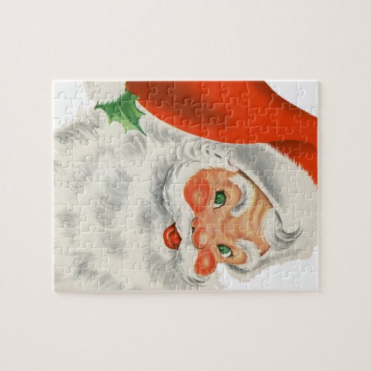 Vintag Retro Santa Claus Puzzle (Horizontal)