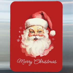 Vintag Retro Santa Claus Red Frohe Weihnachten Magnet