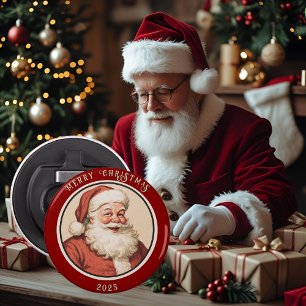 Vintag Retro Santa Flaschenöffner