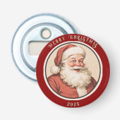 Vintag Retro Santa Flaschenöffner (Vorderseite)