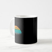 Vintag Retro Shuttle Badminton 2 Kaffeetasse (Vorderseite Links)