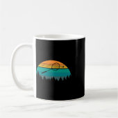 Vintag Retro Shuttle Badminton 2 Kaffeetasse (Links)