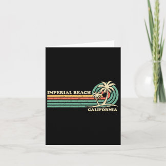 Vintag Retro Sommerferien Karte