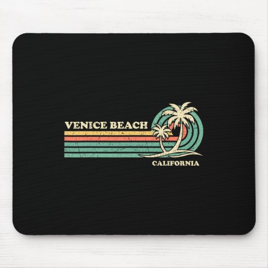 Vintag Retro Sommerferien Mousepad (Vorne)