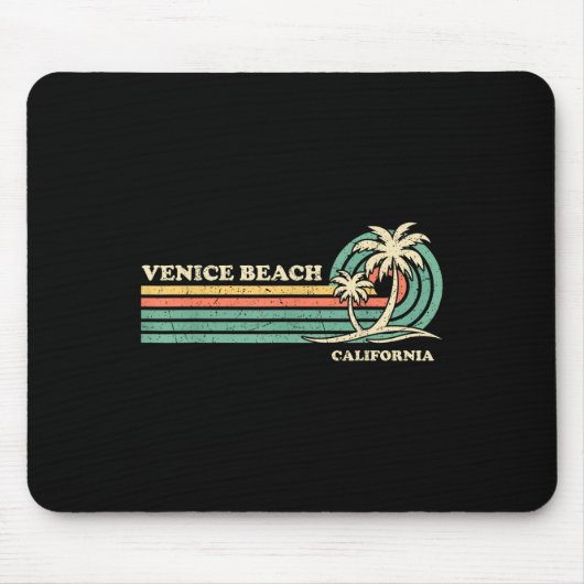 Vintag Retro Sommerferien Mousepad (Vorne)