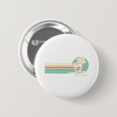 Vintag Retro Sommerurlaub Florida Indianergestein Button (Vorne & Hinten)