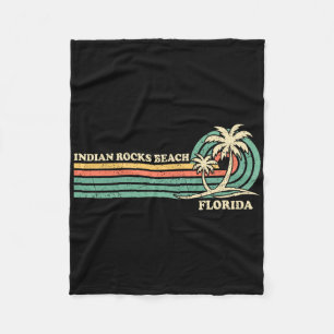 Vintag Retro Sommerurlaub Florida Indianergestein Fleecedecke