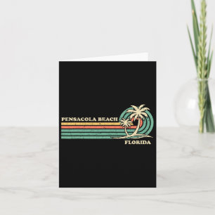 Vintag Retro Sommerurlaub Florida Pensacola Be Karte