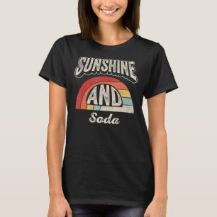 Vintag Retro-Sonnenschein und Soda Sommer 1 T-Shirt