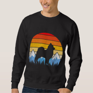 Vintag Retro Spitz Liebhaber Gaben Spitz Sweatshirt