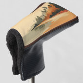 Vintag/Retro-Strand/tropisch Golf Headcover (3/4 Vorderseite)
