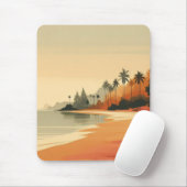 Vintag/Retro-Strand/tropisch Mousepad (Mit Mouse)